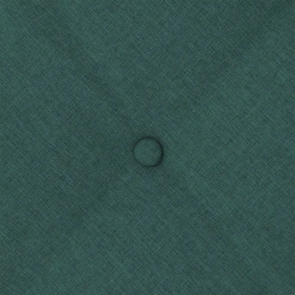 Cuscino per Schiena | Cuscino dorsale Verde Scuro 200 x 19 x 50 cm Tessuto