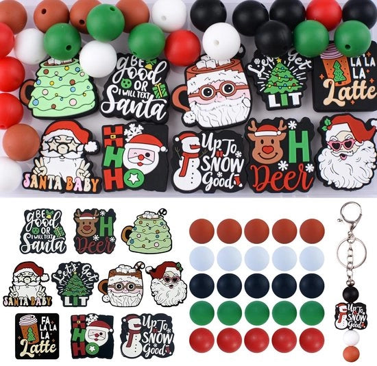 Set di Cavi in Silicone - 35 pezzi - Impermeabile - Duraturo - Idoneo per gioielli DIY con motivi per bambini
