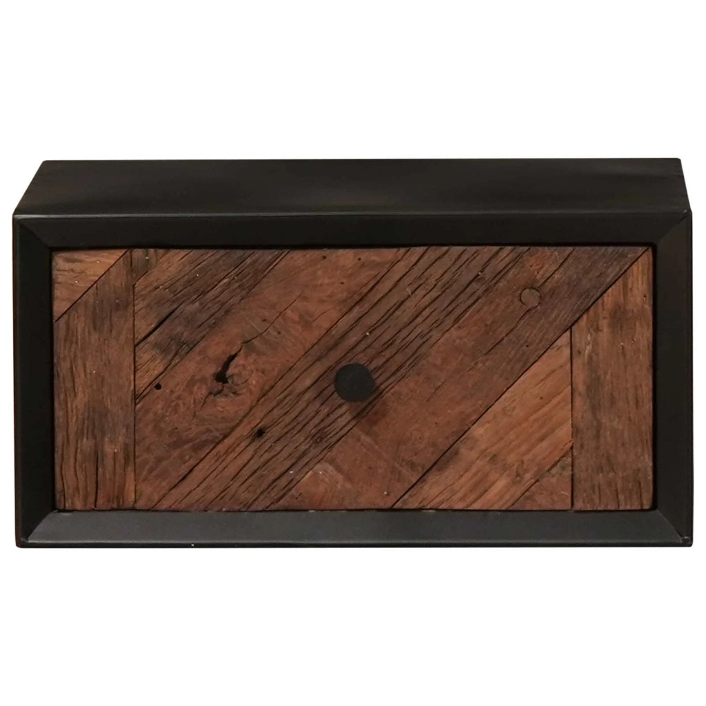Comodino a muro fatto a mano Naturale 40 x 30 x 20 cm 42020097