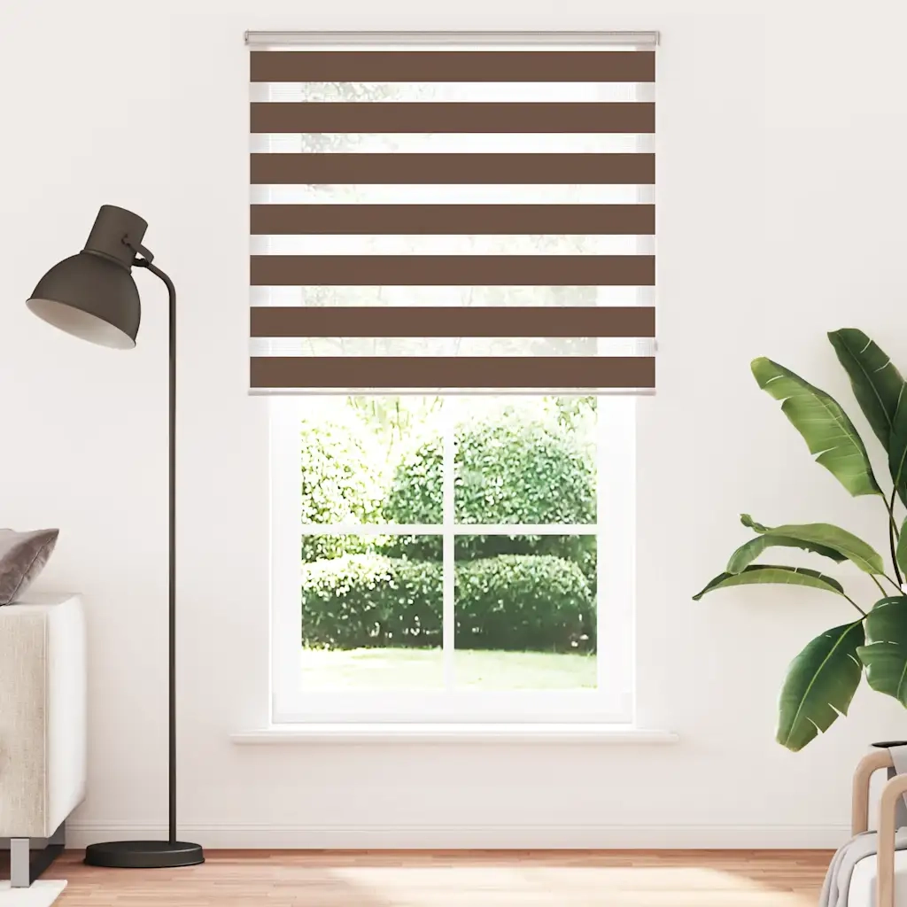 Tenda a Rullo Zebra Larghezza Tessuto 130,9 cm Poliestere 4014398