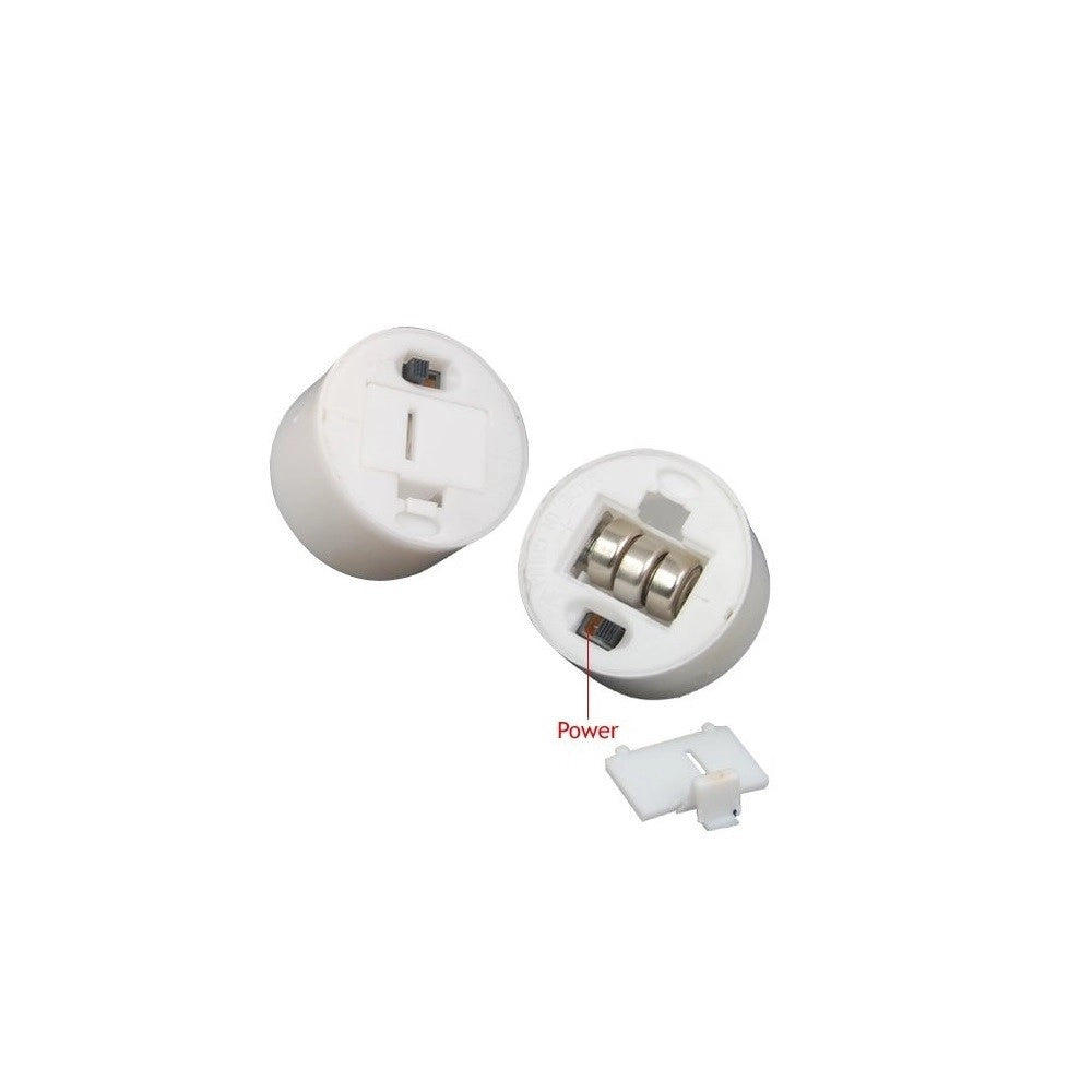 Trade Shop - Kit Candele Candeline A Led Fiamma Tremolante Lumini Con Batterie Incluse Calda -
