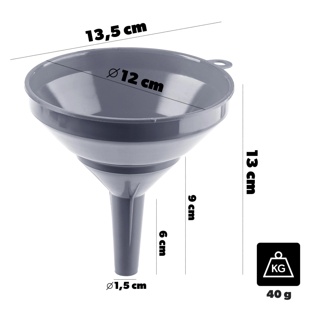 KADAX Lejek średni fi 12cm - szary <150> K17475