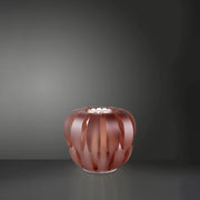 Lampada Scrivania Moderna Queen Polilux ® Pink Metal 1 Luce E27 D42Cm