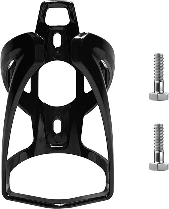 Supporto acqua bicicletta, contenitore universale per accessori bicicletta, con attrezzo a vite, materiale plastico leggero e duraturo, adatto per biciclette, biciclette da corsa/mountain bike.