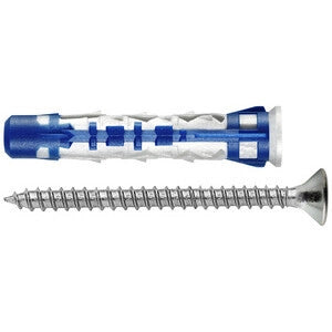 ELEMATIC TASSELLO BLUEFIX VA 8X50 MM CON VITE- ITW CONSTRUCTION PRODUCTS ITALY- 50,0 pz