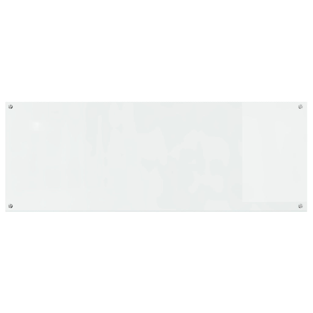 Schienale da Cucina  Clear 110x40x0.6 cm in Vetro Temperato