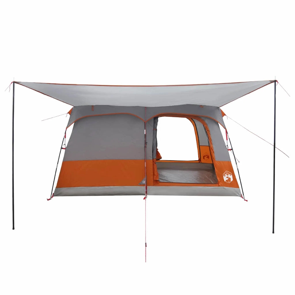 Tenda Familiare con tetto Grigio e arancione 320 x 210 x 180 cm 42028491