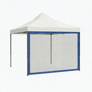 Telo zanzariera per gazebo da giardino. Zanzariera con velcro. 300X200H cm Blu