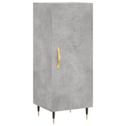 Credenza | Madia | Buffet da pranzo | Armadio da pranzo Grigio Cemento 34,5x34x90 cm in Legno Multistrato