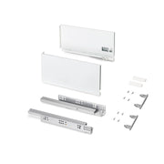 Cassetto esterno Protone 30kg, guide di estrazione totale con una chiusura soft, altezza 178mm, profondità 350mm, Acc..