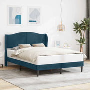 Struttura del letto con testiera Blu 120 x 190 cm Velluto 42027910