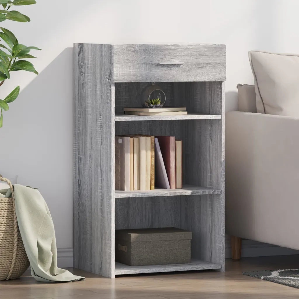 Credenza Grigio Sonoma 50x42,5x93 cm in Legno Multistrato 846332