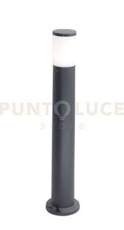 LOANO PALO 80 CM 1 LUCE NERO IP55 ATTACCO E27 LAMPADINA INCLUSA