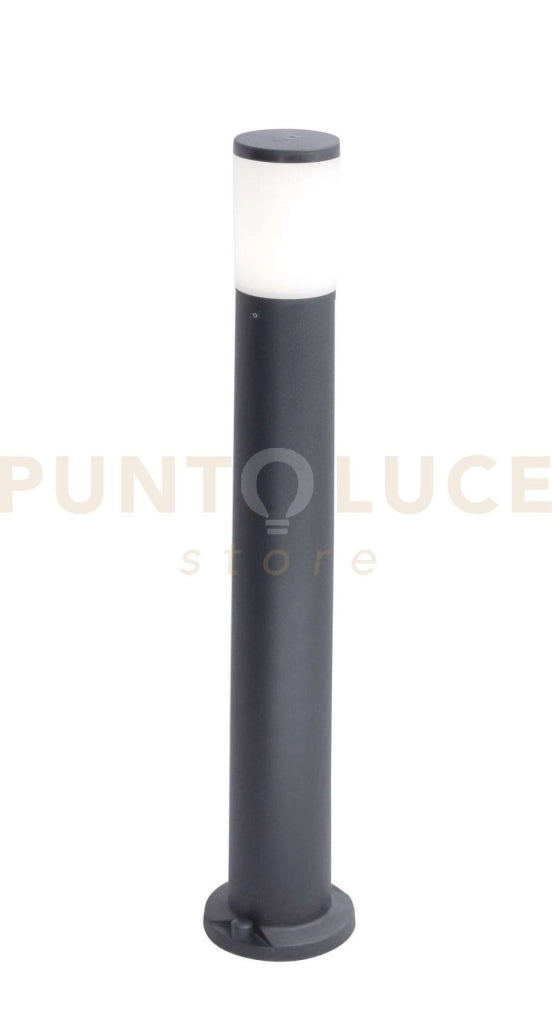 LOANO PALO 80 CM 1 LUCE NERO IP55 ATTACCO E27 LAMPADINA INCLUSA