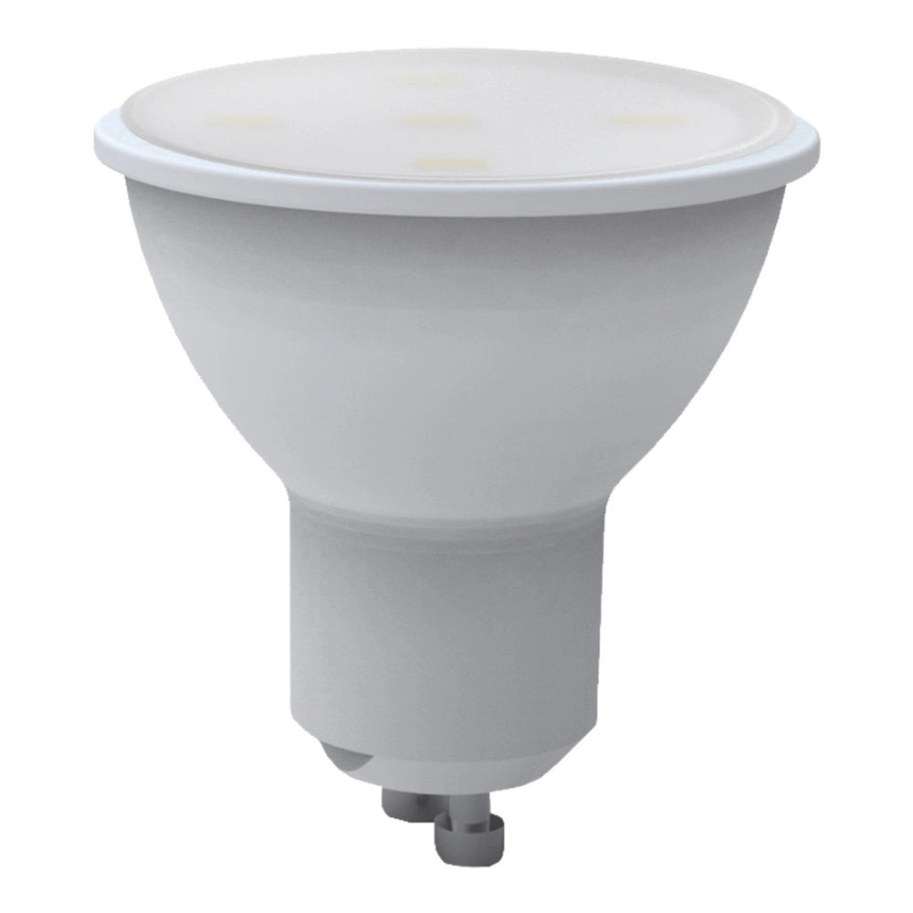 Trade Shop - Lampadina Led Lampada Attacco Gu10 Faretto Luce Bianca Calda Light 5 Watt Mr16 - -bianco Caldo      -