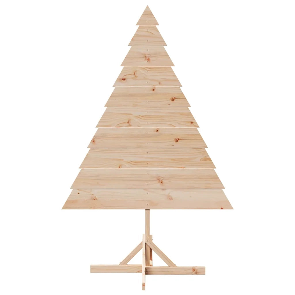 Albero di Natale Decorativo in Legno 180 cm in Legno Massello 4019702