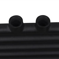 Radiatore Centrale Portasciugamano Dritto Nero 600 x 1160 mm 141908