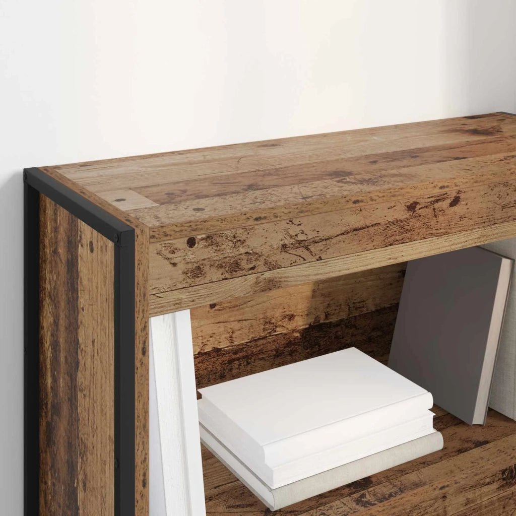 Armadio per Libri Legno vecchio 80 x 30 x 86,5 cm