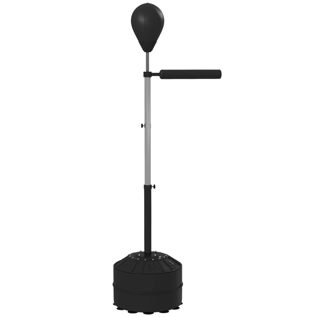 Punching Ball con Barra Girevole Regolabile ¨C Zephmum ¨C Nero 1.6-2m