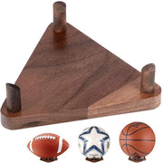 Balhouder Multifunzionale in Legno - Design Elegante - Bal Opslag - Dispositivo per Palloni - Dimensioni 13,5 x 14,5 x 5,5 cm - Display per Palloni