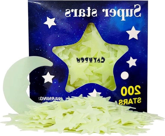 Set di Stelle e Luna Fluorescenti 201 Sticker Illuminabili - Decorazione per la Stanza dei Bambini con Stelle - Decorazione a Luce Nera - Accessori per la Stanza da Letto per Bambini

Modello: 
201 Lichtgevende Stickers