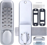 Combinazione di Sicurezza Antifurto per Porte in Vetro o Legno - 142x42x40mm - Deurslot