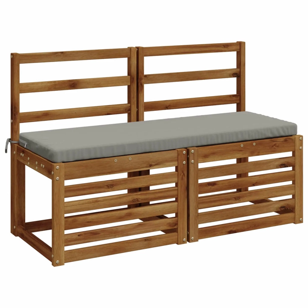 Cuscino per panchina SOEST 100% Poliestere Grigio 948770
