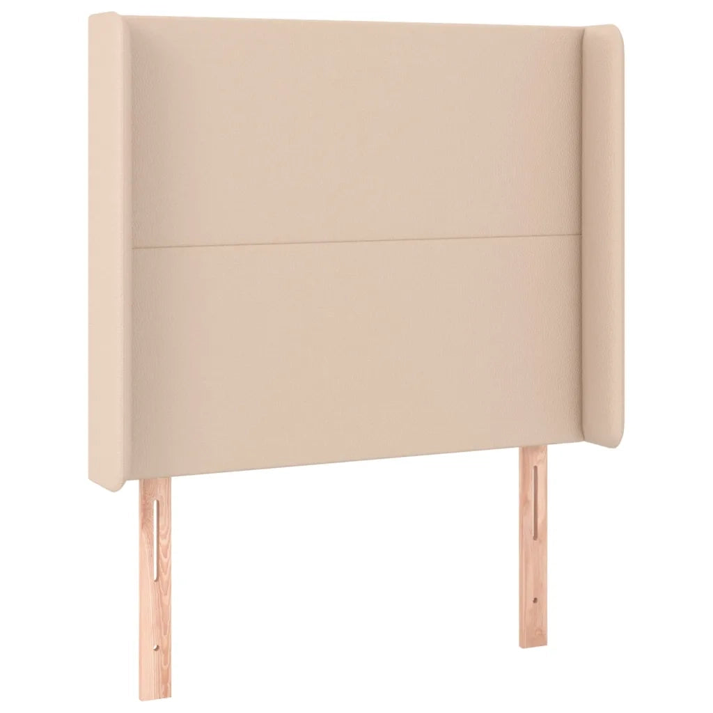 Testiera ad Orecchio-Testata con Orecchie Cappuccino 83x16x118/128 cm in Similpelle 516938