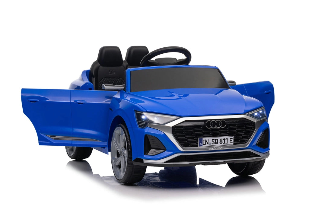 Macchina Elettrica per Bambini Licenza Ufficiale Audi SQ8 12V 4,5Ah Blu
