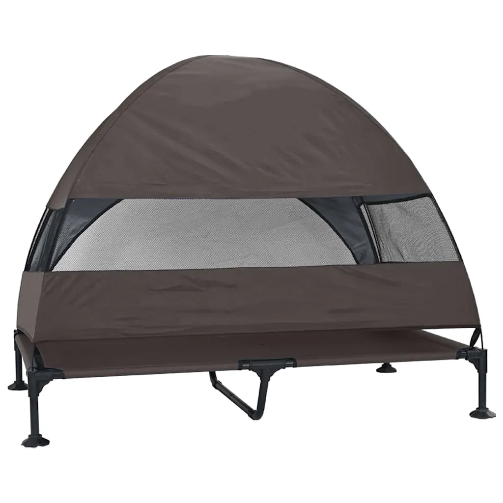 Letto per Cani Elevato Marrone 127 x 81 x 108 cm CFW4898680