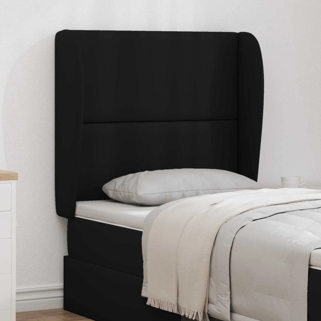 Orecchia della Testata Nero 80 x 23 x 6 cm PVC CFW7682918