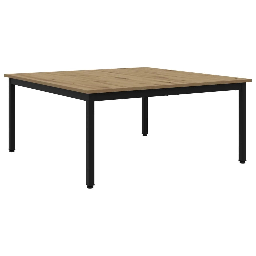 Tavolino da salotto Rovere Artigianale 100 x 100 x 45 cm