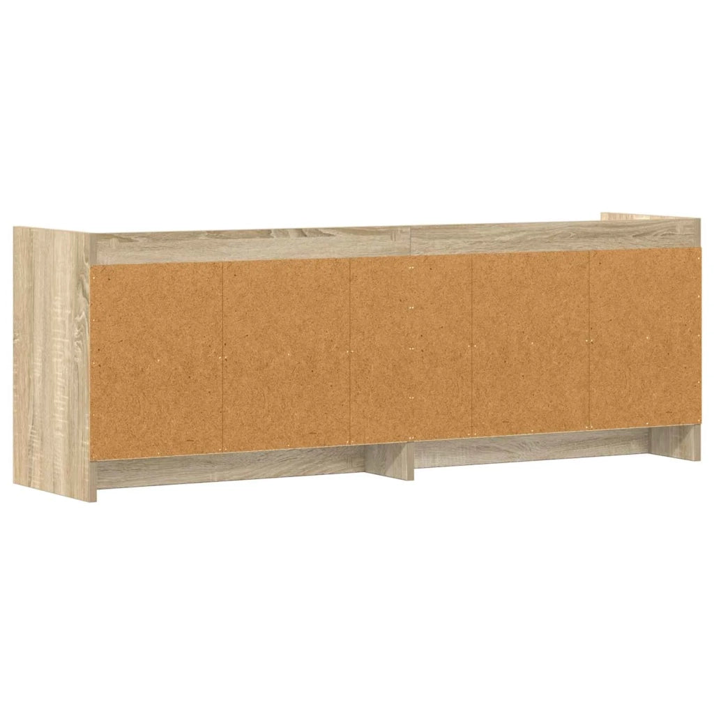 Mobile TV 135 x 33 x 47 cm Rovere Sonoma Legno ingegnerizzato 8011229