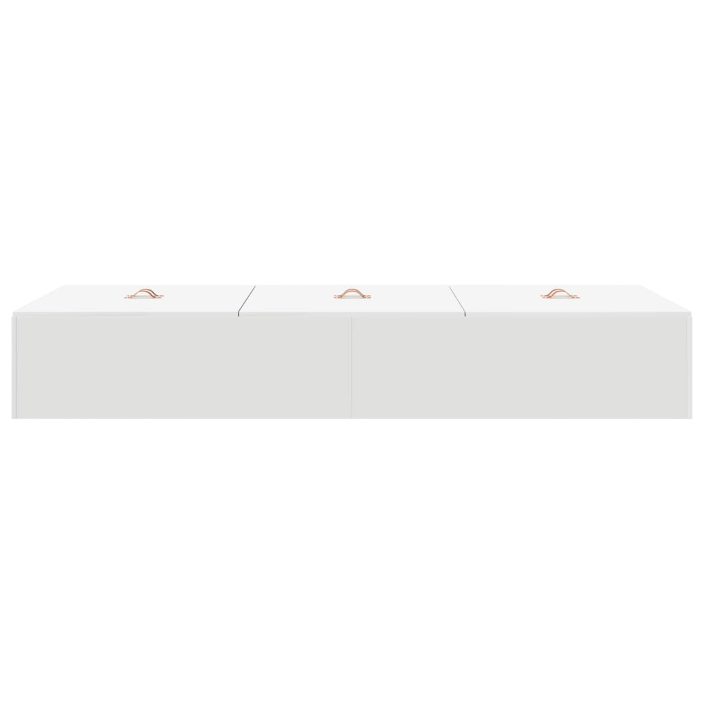 Struttura Letto Storage  Bianca 90x190 cm