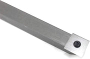 Piastra di riserva in metallo duro per scheggiatura 19 x 19 mm per tornio a mano