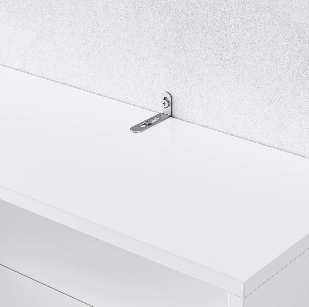 Set guardaroba da ingresso con panca e contenitore, bianco