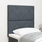 Testiera LED con testiera Grigio scuro 80 cm Pelle Sintetica 3338483