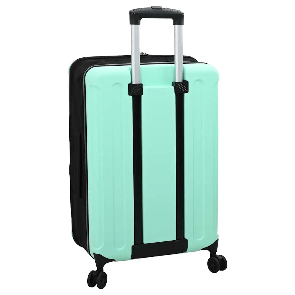 Valigia con blocco Verde menta 43 x 27 x 66 cm Plastica ABS CFW9226626