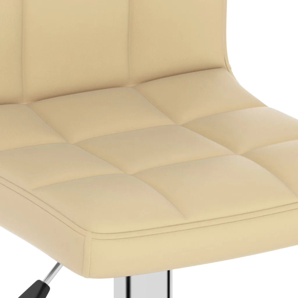 Sgabello da Bar Crema in Similpelle 334223
