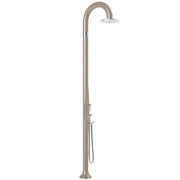 Doccia Tradizionale In Alluminio Funny Yin Top Line Con Miscelatore E Doccetta Colore Oro Satinato Cv-T345-Tl/1200