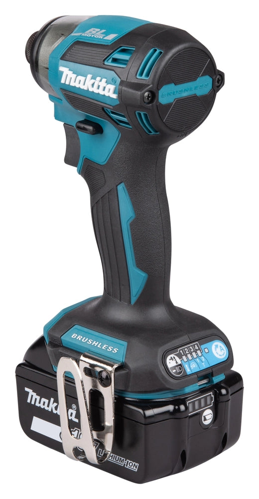 Makita DTD173RTJ Avvitatore a Impulsi Brushless 18V con 2 Batterie 5,0Ah e Caricatore
