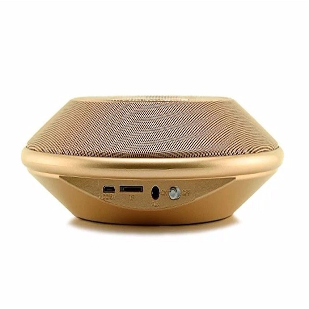 Trade Shop - Altoparlante Bluetooth Con Orologio Radio Tf Card Aux 3w Wireless Per Cellulare -
