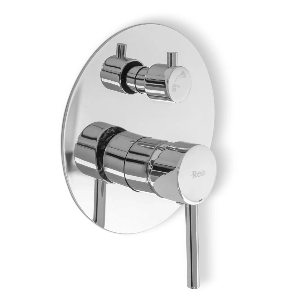 Set Doccia Da Incasso Rea Lungo Chrome + Box