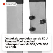 Strumento di rimozione ECU in acciaio - Sostituzione per S60/V70/S80/XC90 - Duraturo - Alta qualità - 9995722 - Strumento di smontaggio affidabile - Kit di riparazione auto