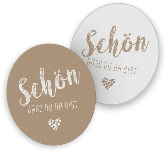Decorazione per tavola 40x bierviltjes sottoporta per eventi e feste circa 10,7 cm