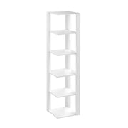 Vicco Scaffale angolare Bianco 45 x 180 cm