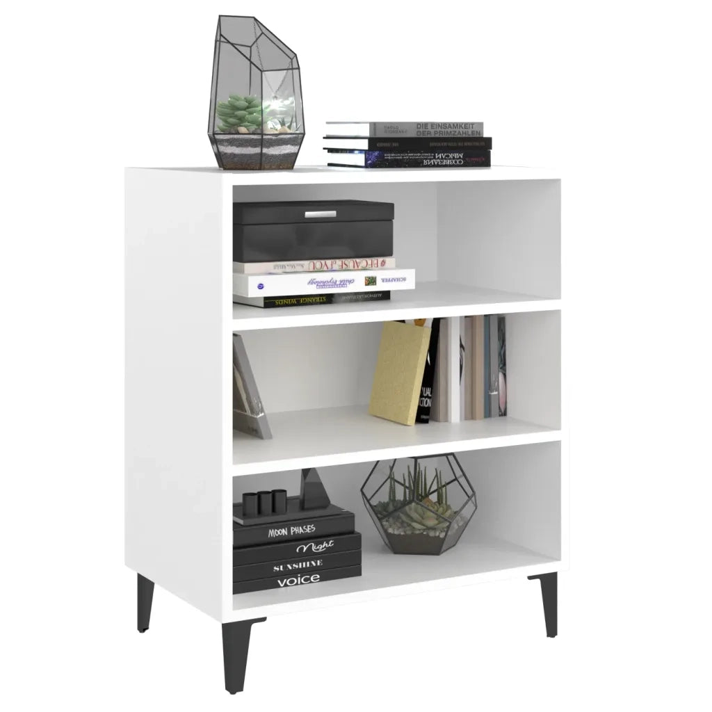 Credenza Bianca 57x35x70 cm in Legno Multistrato 806058