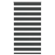 Tenda a Rullo Zebra Nero Larghezza Tessuto 75,9 cm Poliestere