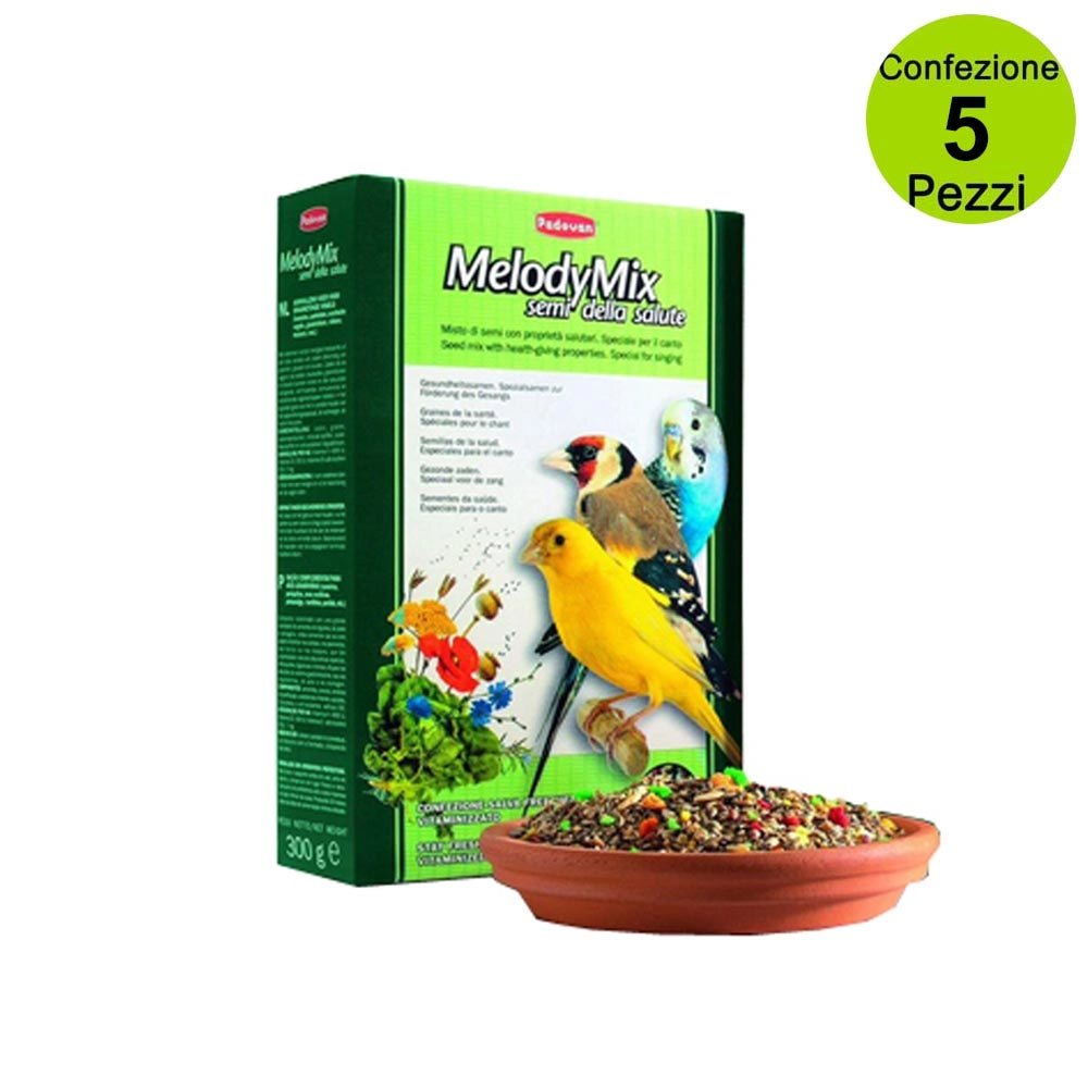 Multipack 5 pz padovan melodymix semi della salute 300 g