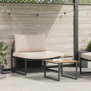 Set Divano da Giardino 2 pz-Sofa da Giardino-Divanetto da esterno Talpa Acciaio